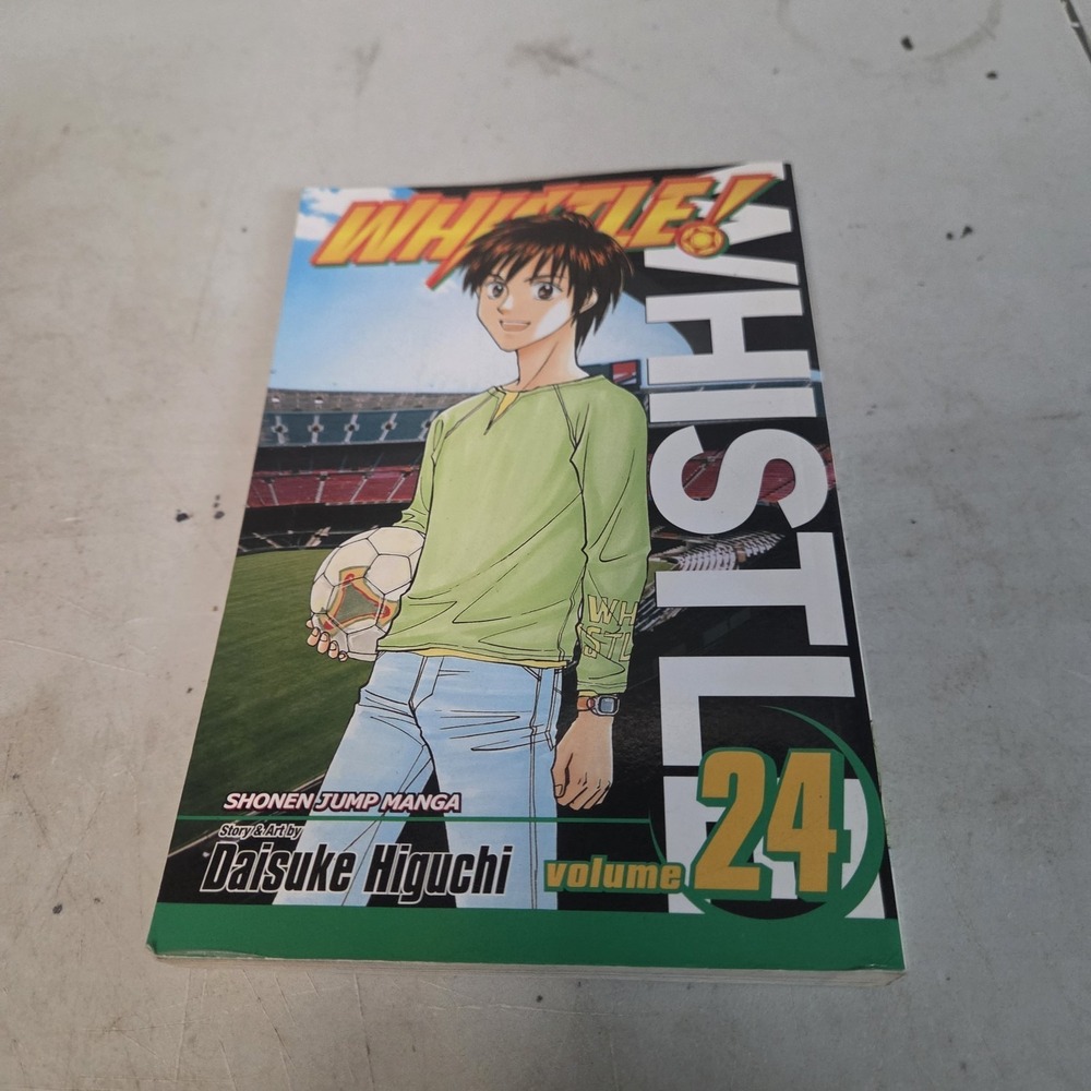 Whistle! Vol 24 English Manga Daisuke Higuchi Viz 1st Printing Shonen Jump